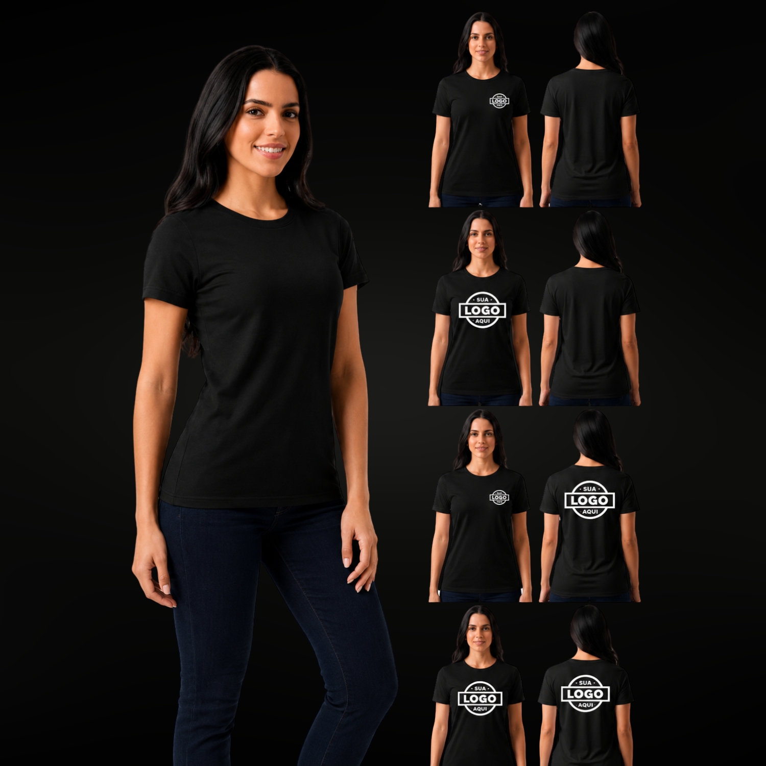 Baby Look Feminina Personalizada