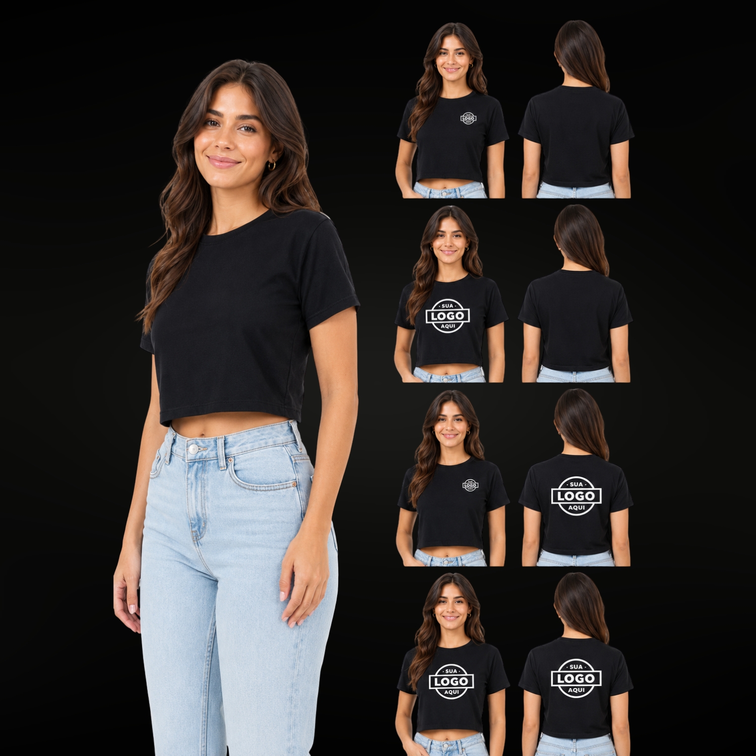 Cropped Personalizado