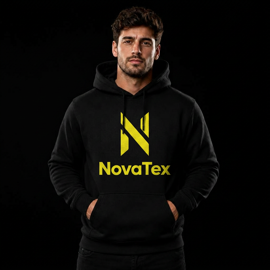 Mockup Moletom com logo NovaTex